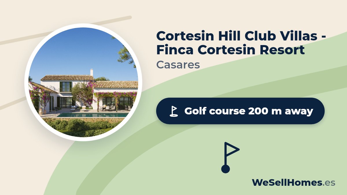 Cortesin Hill Club Villas - Finca Cortesin Resort, Casares: Golf course 200 m away