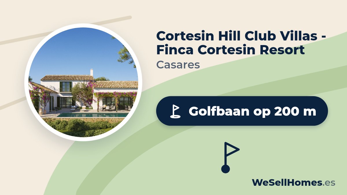 Cortesin Hill Club Villas - Finca Cortesin Resort, Casares: Golfbaan op 200 m