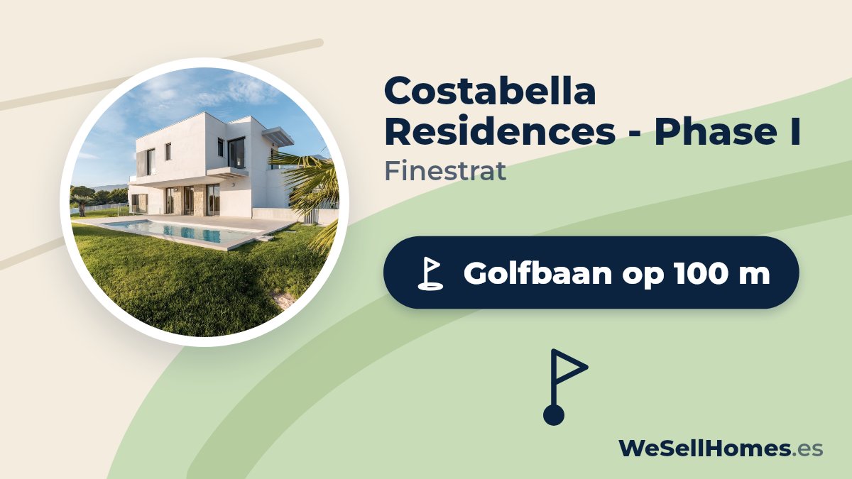Costabella Residences - Phase I, Finestrat: Golfbaan op 100 m