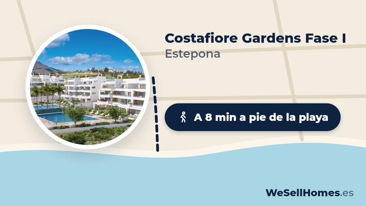 Costafiore Gardens Fase I, Estepona: A 8 min a pie de la playa