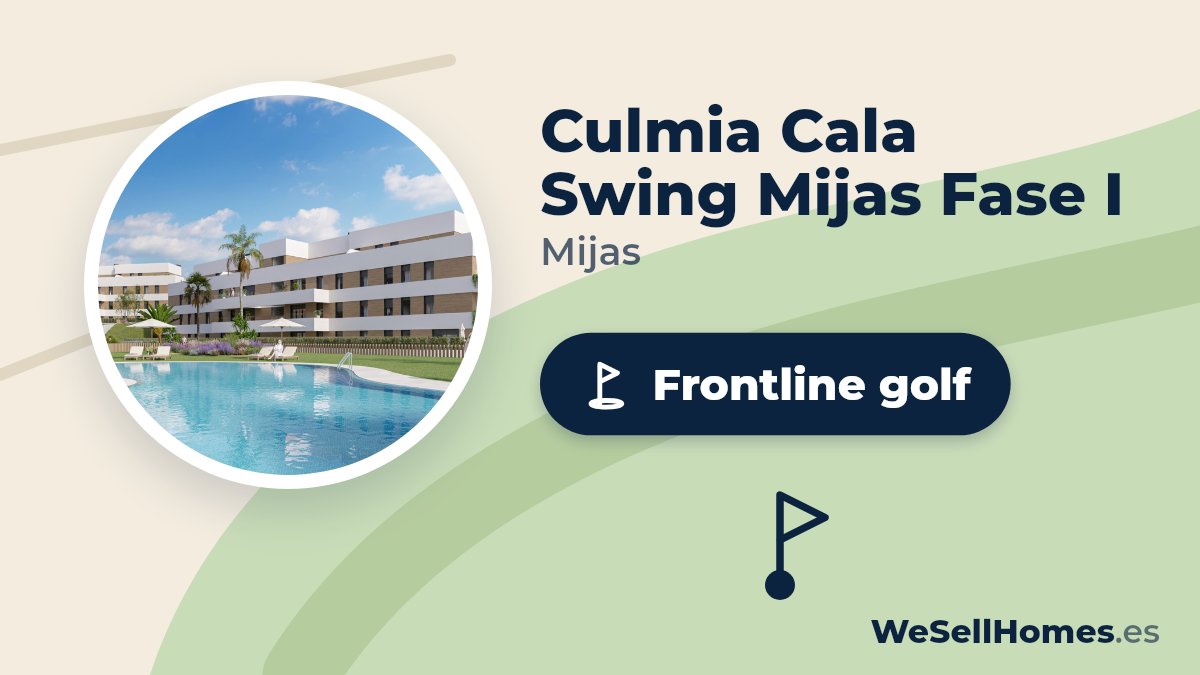 Culmia Cala Swing Mijas Fase I, Mijas: Frontline golf