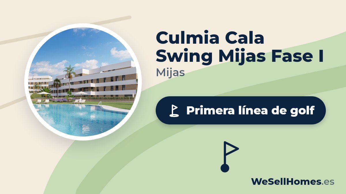 Culmia Cala Swing Mijas Fase I, Mijas: Primera línea de golf