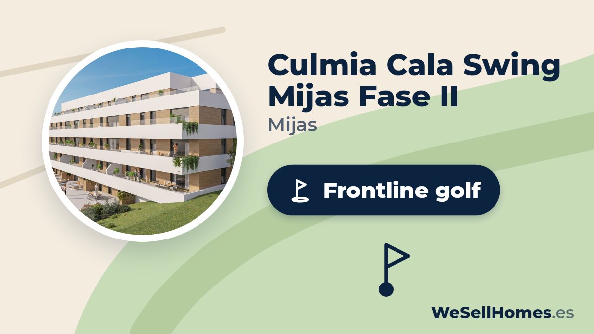 Culmia Cala Swing Mijas Fase II, Mijas: Frontline golf