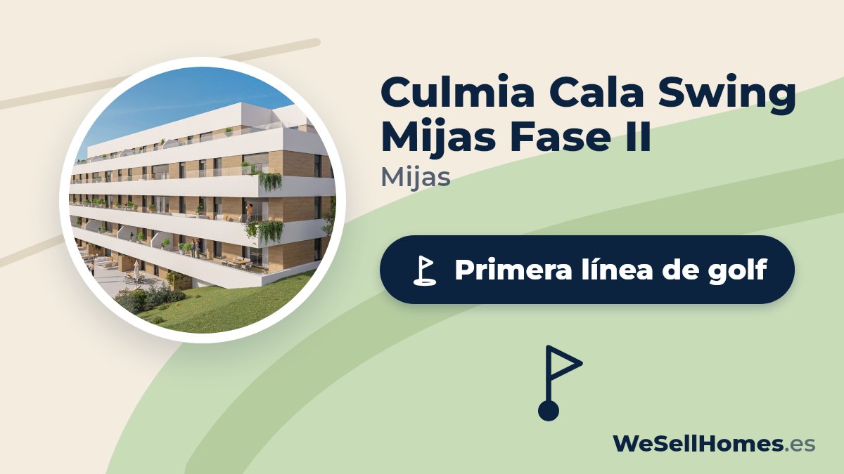 Culmia Cala Swing Mijas Fase II, Mijas: Primera línea de golf