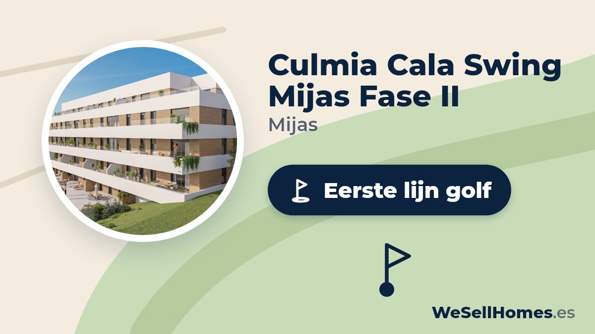 Culmia Cala Swing Mijas Fase II, Mijas: Eerste lijn golf