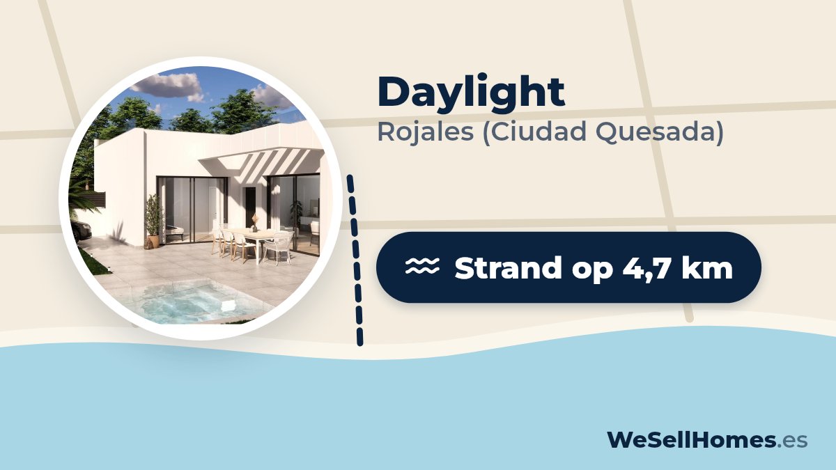Daylight, Rojales (Ciudad Quesada): Strand op 4,7 km