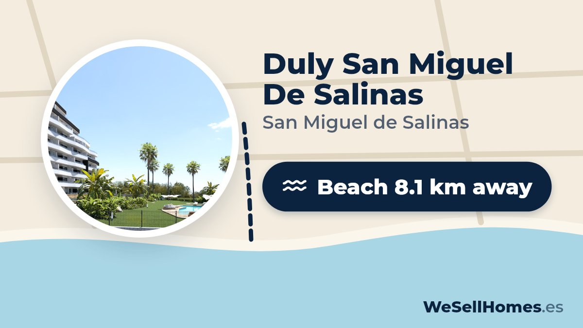 Duly San Miguel De Salinas, San Miguel de Salinas: Beach 8.1 km away