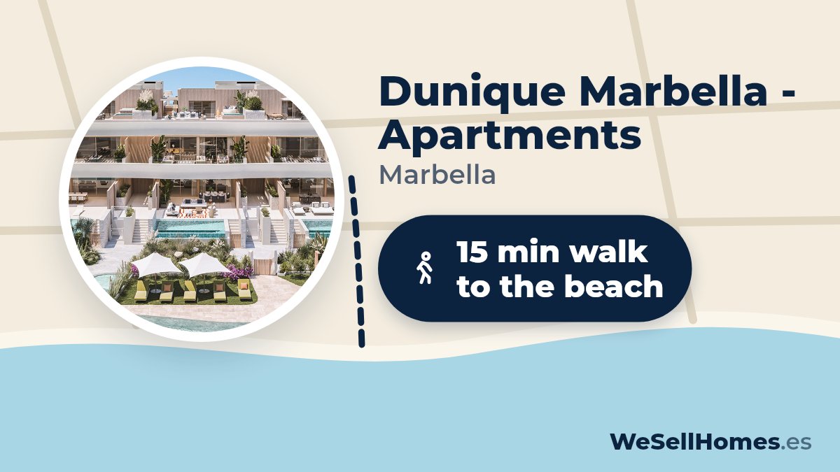 Dunique Marbella - Apartments, Marbella: 15 min walk to the beach