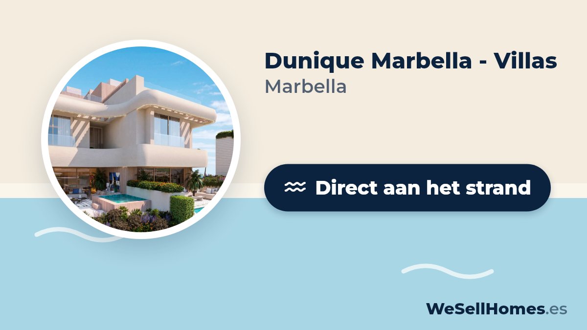 Dunique Marbella - Villas, Marbella: Direct aan het strand
