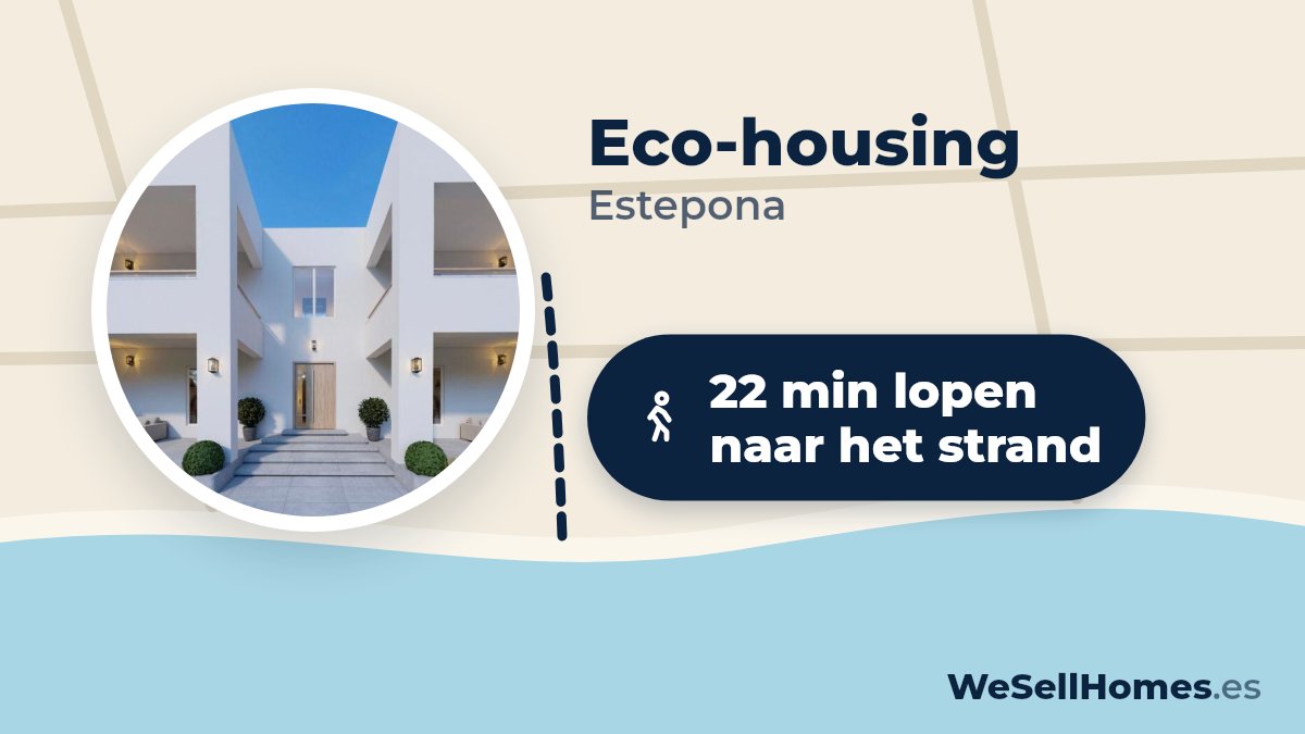Eco-housing, Estepona: 22 min lopen naar het strand