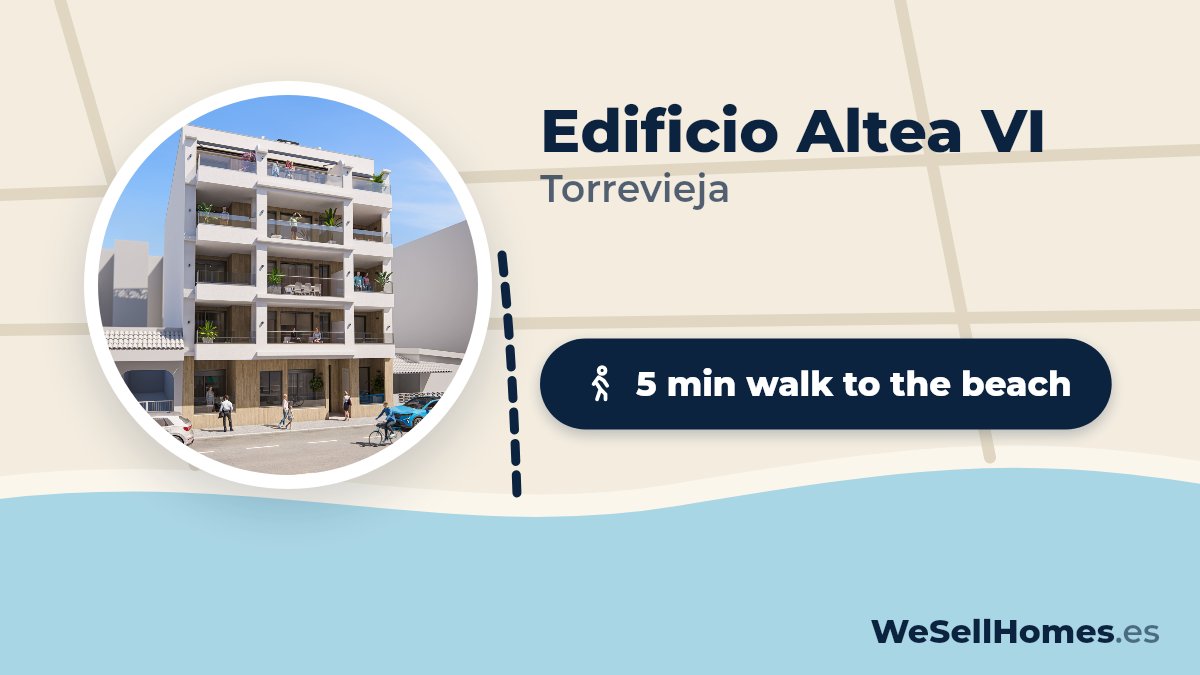 Edificio Altea VI, Torrevieja: 5 min walk to the beach