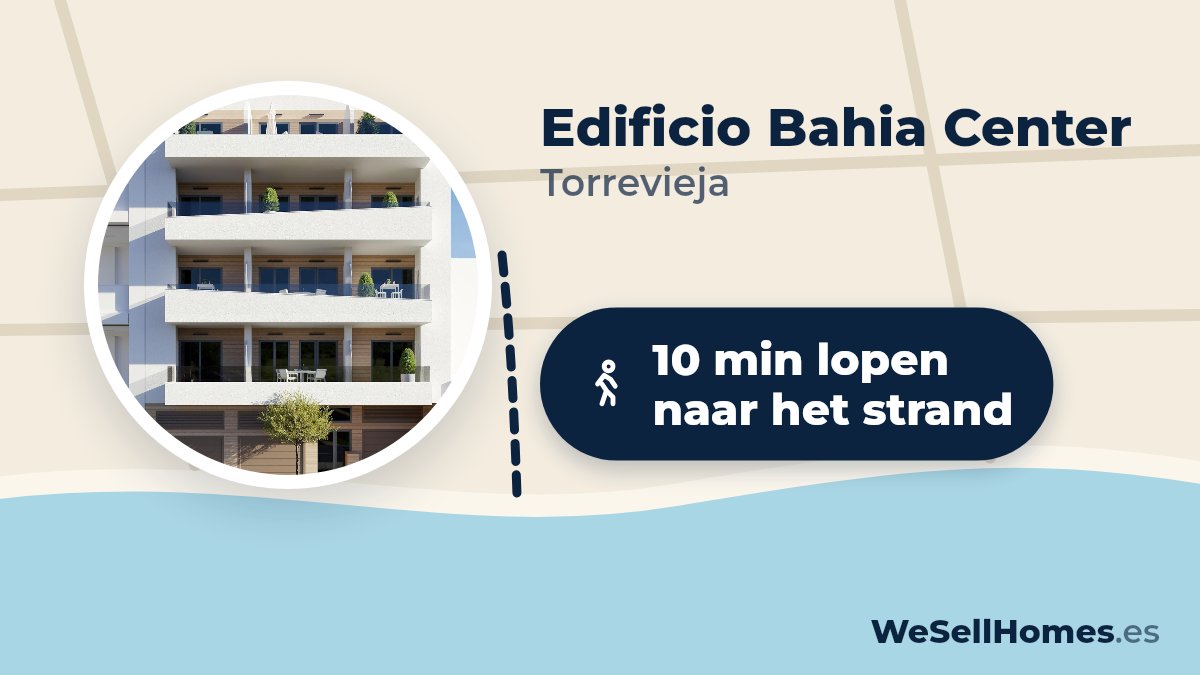 Edificio Bahia Center, Torrevieja: 10 min lopen naar het strand