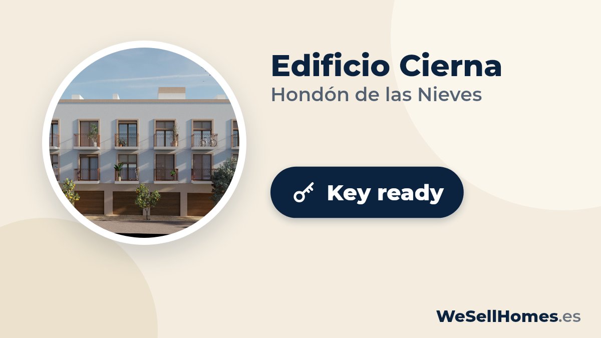 Edificio Cierna, Hondón de las Nieves: Key ready
