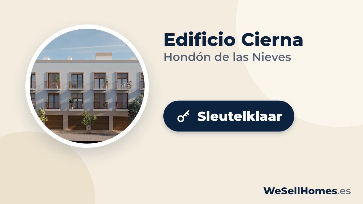 Edificio Cierna, Hondón de las Nieves: Sleutelklaar