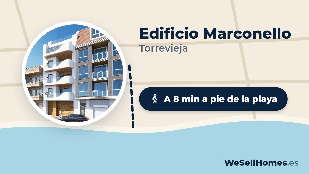 Edificio Marconello, Torrevieja: A 8 min a pie de la playa