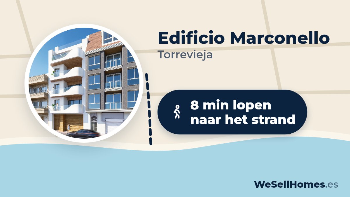 Edificio Marconello, Torrevieja: 8 min lopen naar het strand