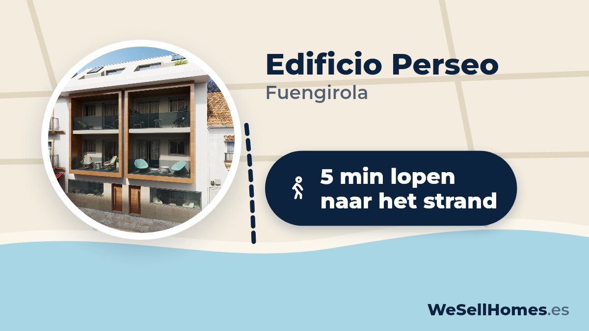 Edificio Perseo, Fuengirola: 5 min lopen naar het strand
