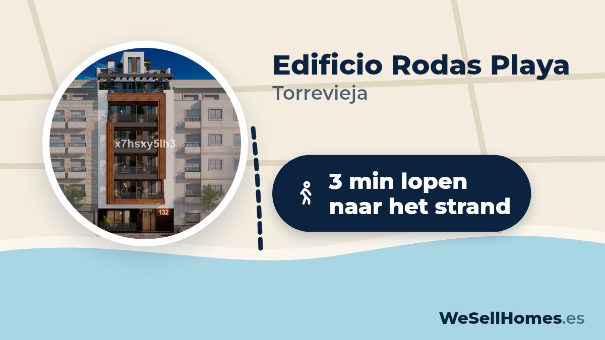 Edificio Rodas Playa, Torrevieja: 3 min lopen naar het strand