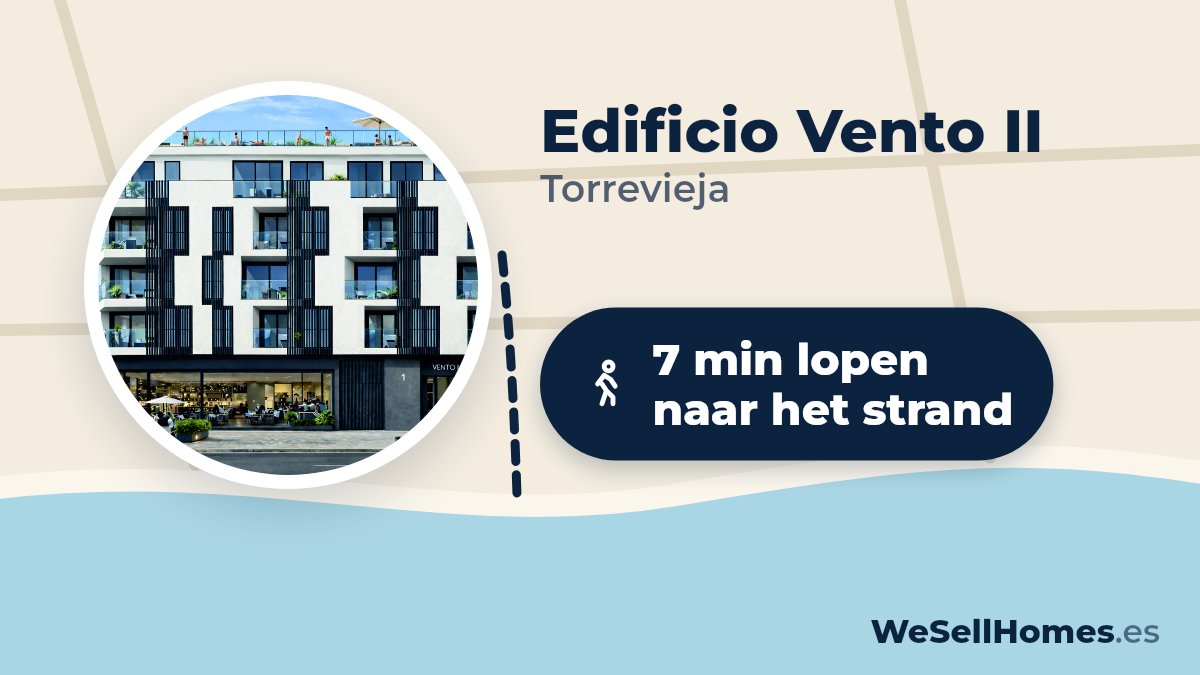 Edificio Vento II, Torrevieja: 7 min lopen naar het strand
