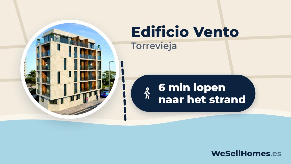 Edificio Vento, Torrevieja: 6 min lopen naar het strand