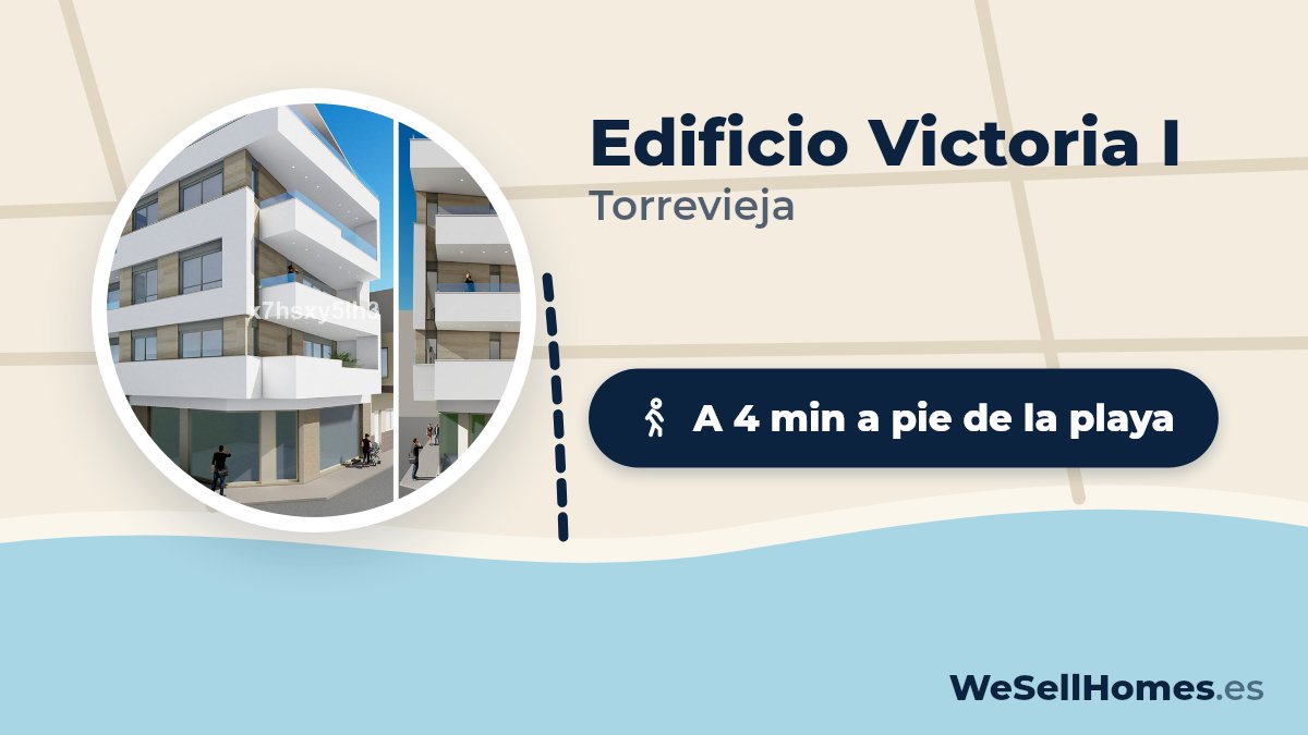Edificio Victoria I, Torrevieja: A 4 min a pie de la playa