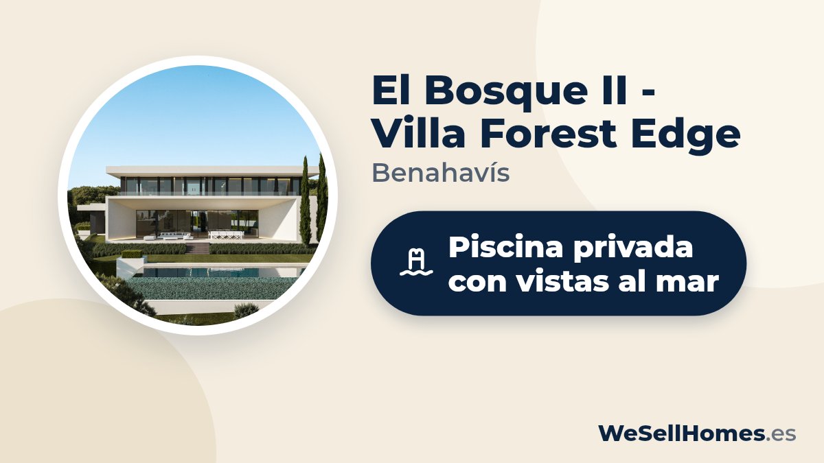 El Bosque II - Villa Forest Edge, Benahavís: Piscina privada con vistas al mar