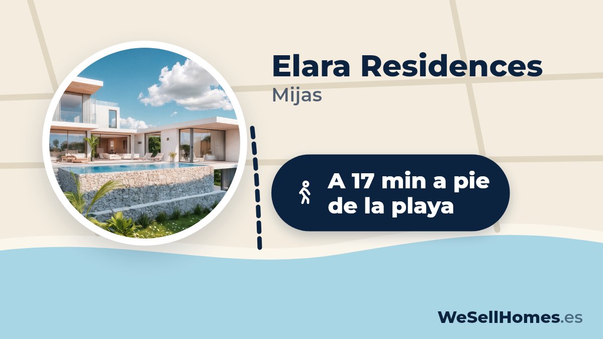 Elara Residences, Mijas: A 17 min a pie de la playa