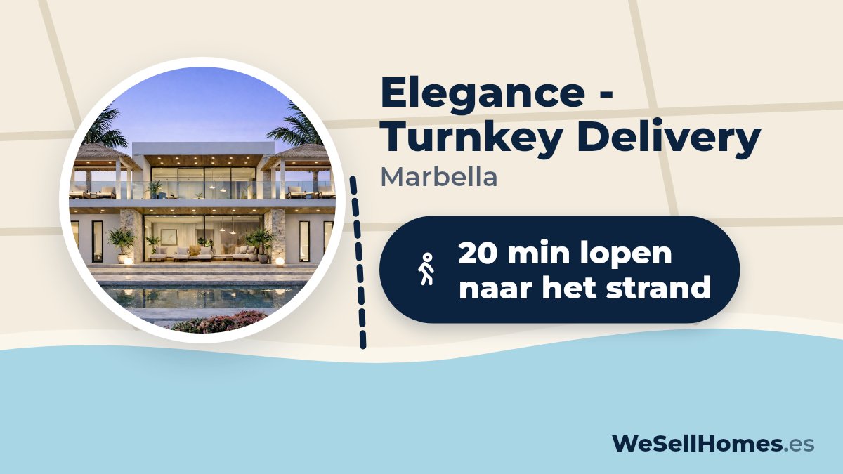 Elegance - Turnkey Delivery, Marbella: 20 min lopen naar het strand