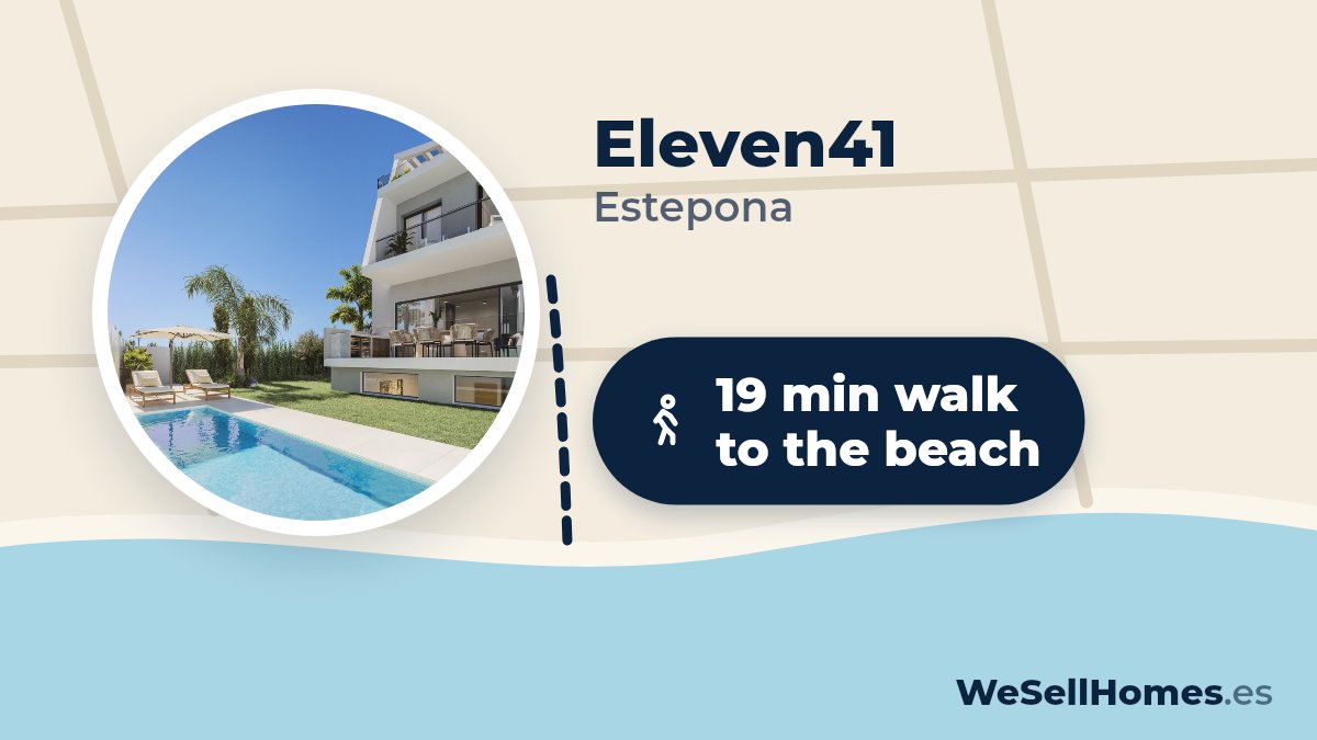 Eleven41, Estepona: 19 min walk to the beach