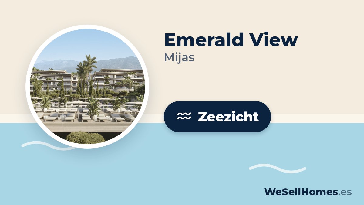 Emerald View, Mijas: Zeezicht