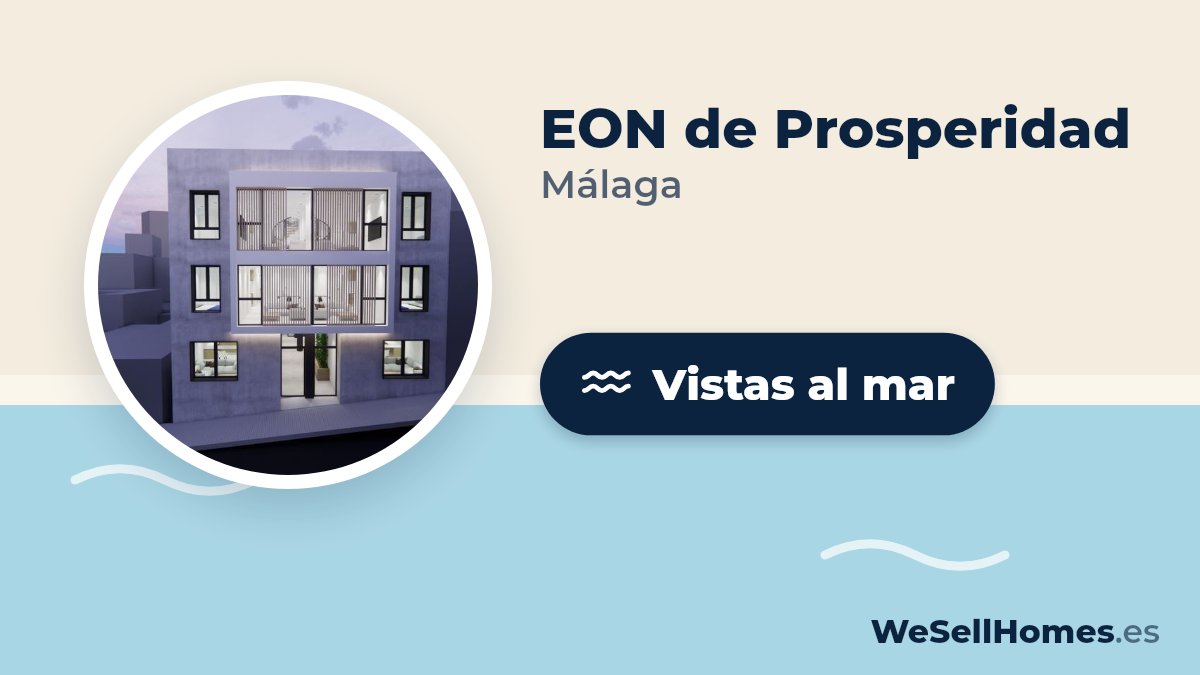 EON de Prosperidad, Málaga: Vistas al mar