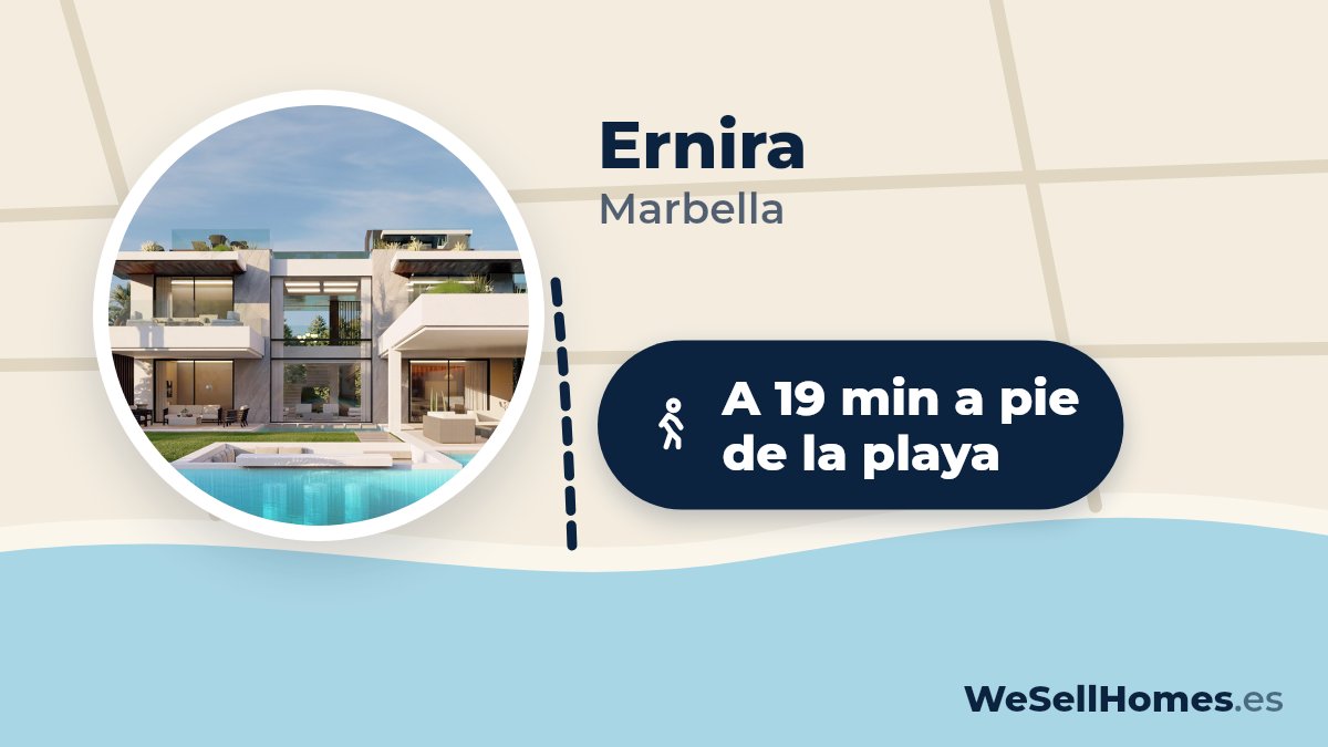 Ernira, Marbella: A 19 min a pie de la playa