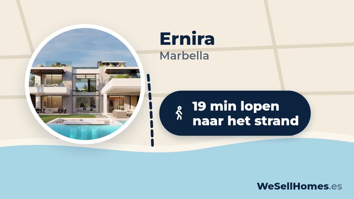 Ernira, Marbella: 19 min lopen naar het strand