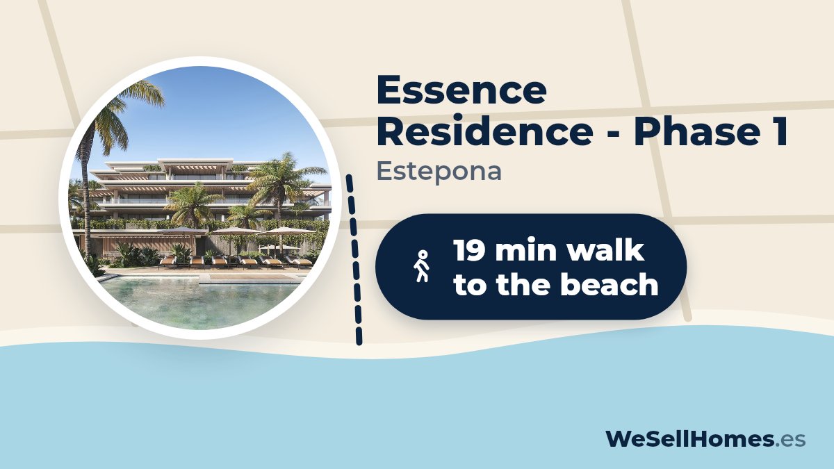 Essence Residence - Phase 1, Estepona: 19 min walk to the beach