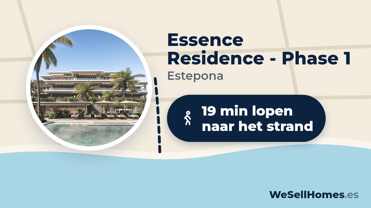 Essence Residence - Phase 1, Estepona: 19 min lopen naar het strand