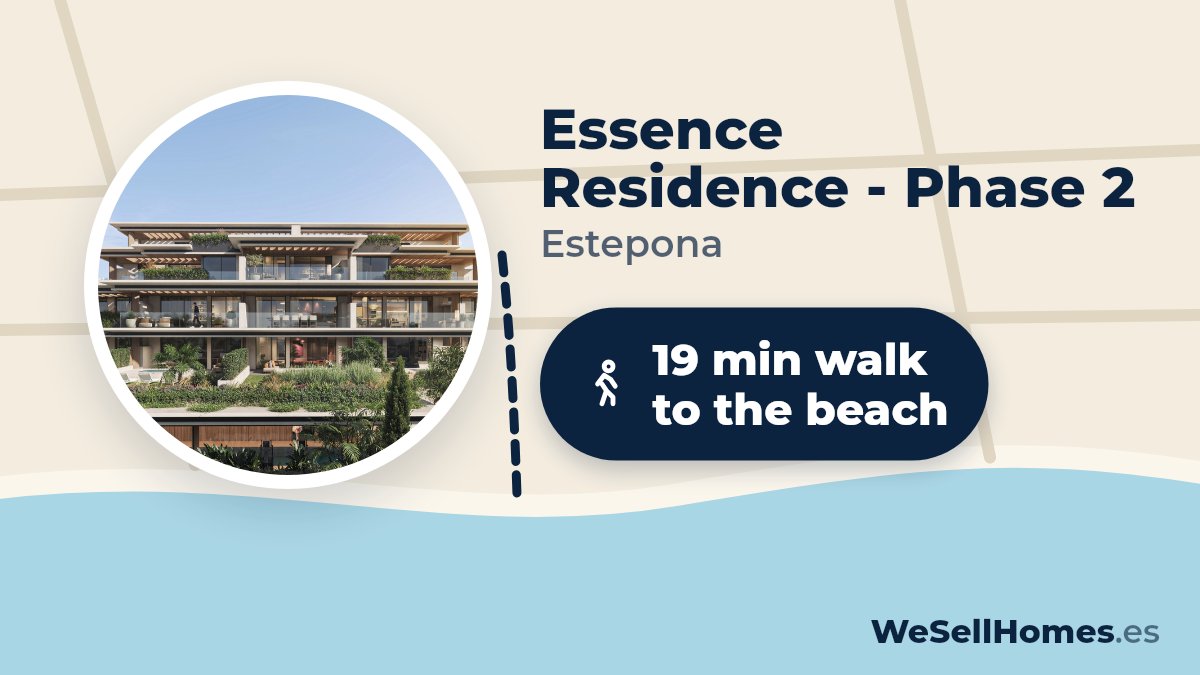 Essence Residence - Phase 2, Estepona: 19 min walk to the beach
