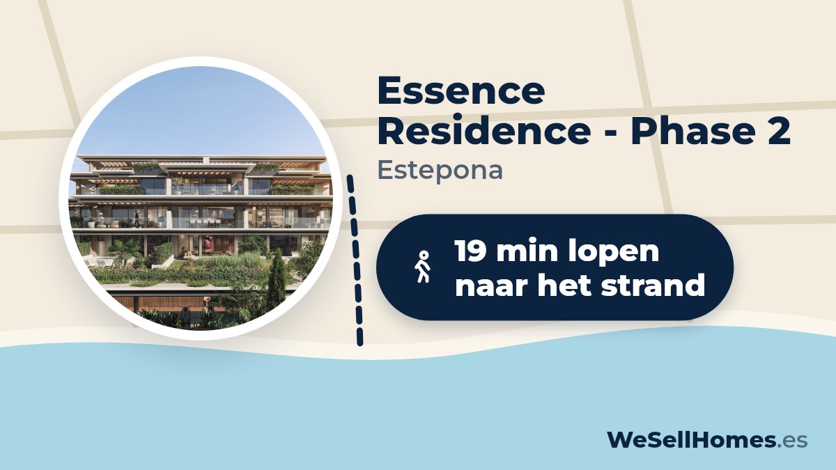Essence Residence - Phase 2, Estepona: 19 min lopen naar het strand
