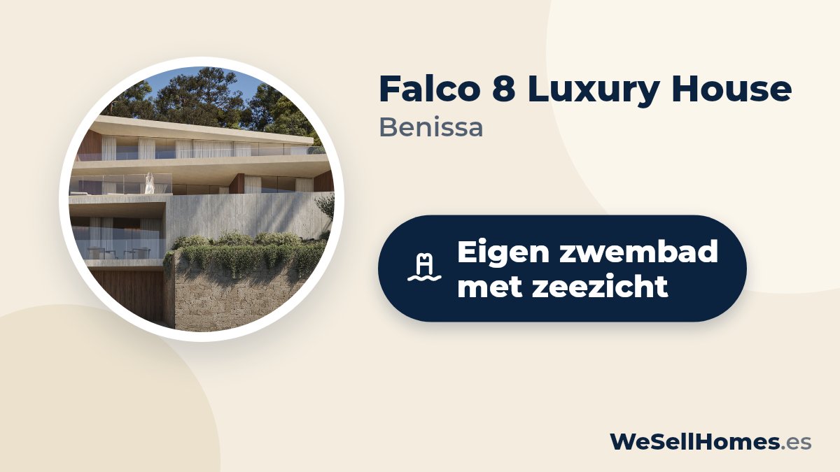 Falco 8 Luxury House, Benissa: Eigen zwembad met zeezicht