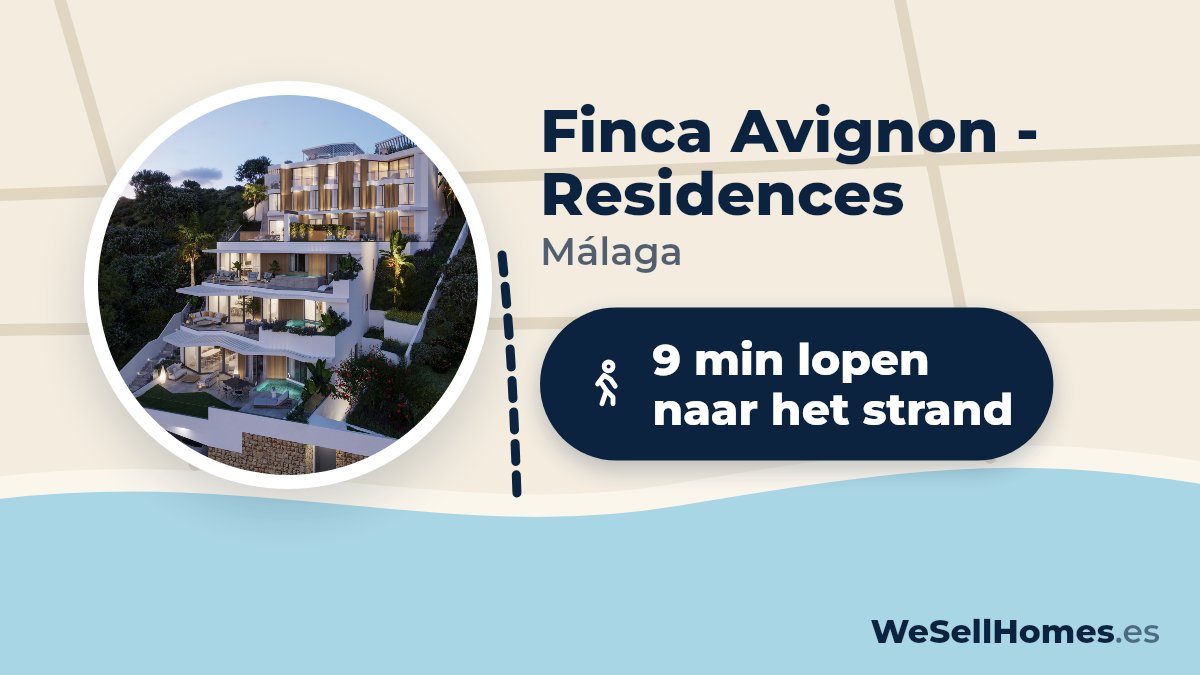 Finca Avignon - Residences, Málaga: 9 min lopen naar het strand