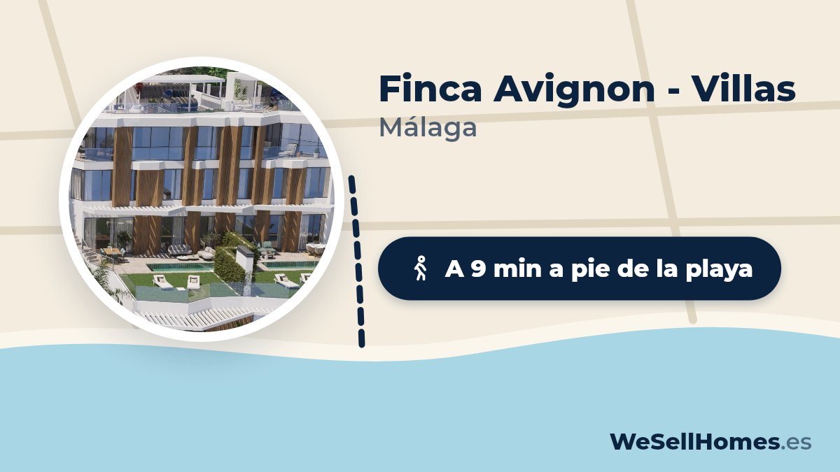 Finca Avignon - Villas, Málaga: A 9 min a pie de la playa