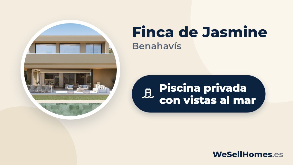 Finca de Jasmine, Benahavís: Piscina privada con vistas al mar