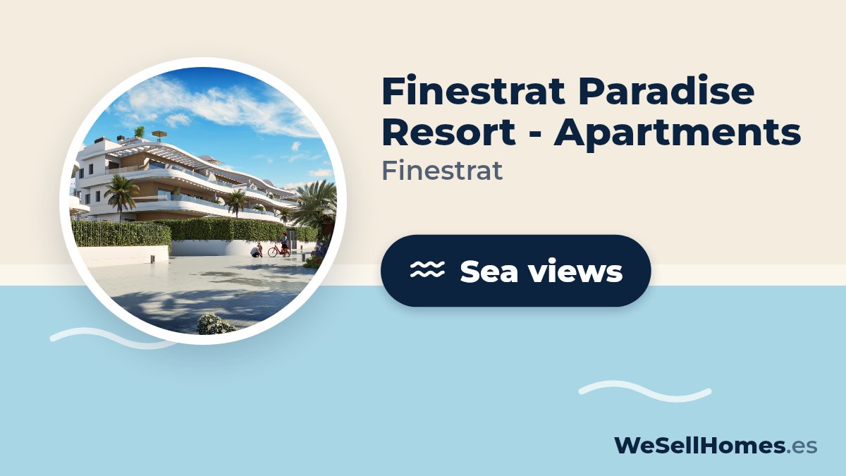 Finestrat Paradise Resort - Apartments, Finestrat: Sea views