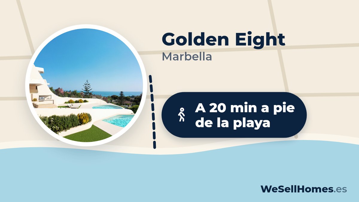Golden Eight, Marbella: A 20 min a pie de la playa