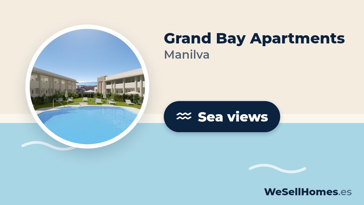 Grand Bay Apartments, Manilva: Sea views