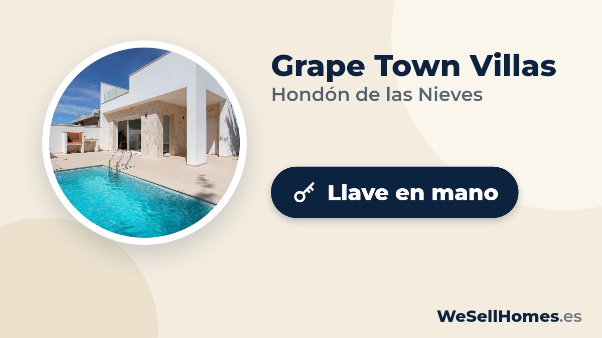 Grape Town Villas, Hondón de las Nieves: Llave en mano