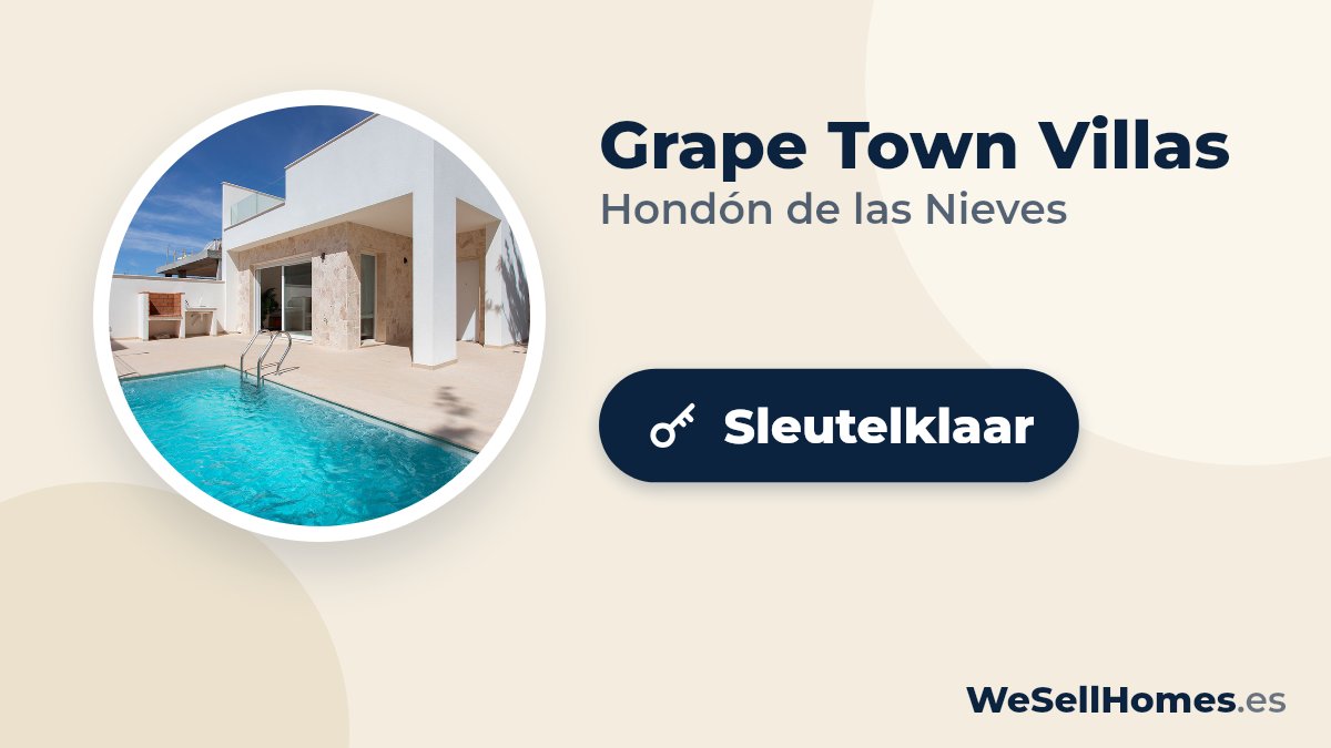 Grape Town Villas, Hondón de las Nieves: Sleutelklaar