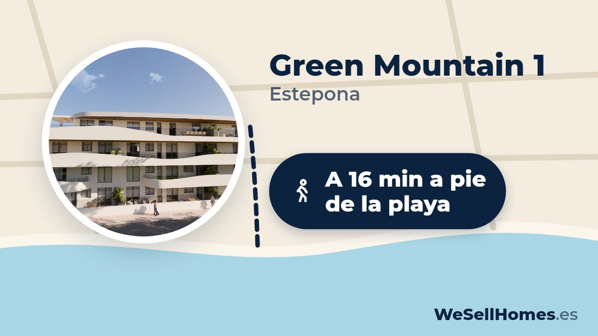 Green Mountain 1, Estepona: A 16 min a pie de la playa