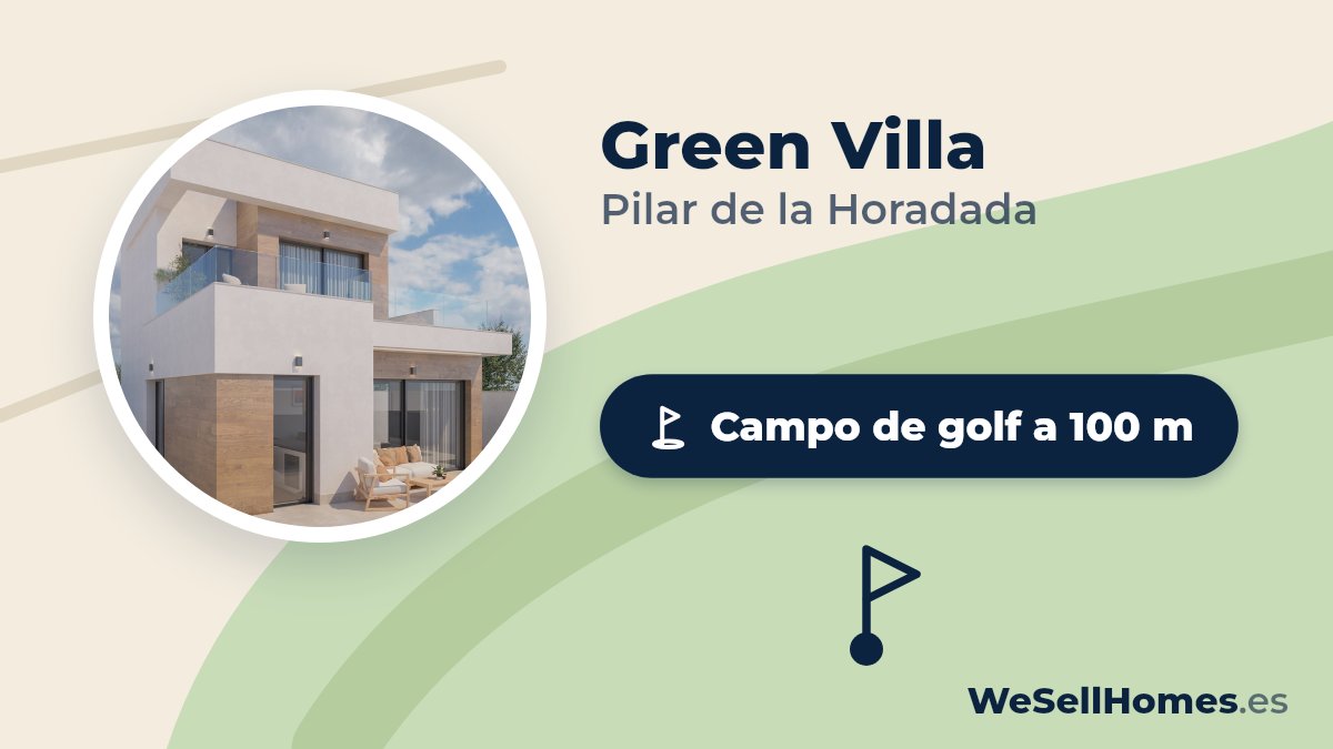 Green Villa, Pilar de la Horadada: Campo de golf a 100 m