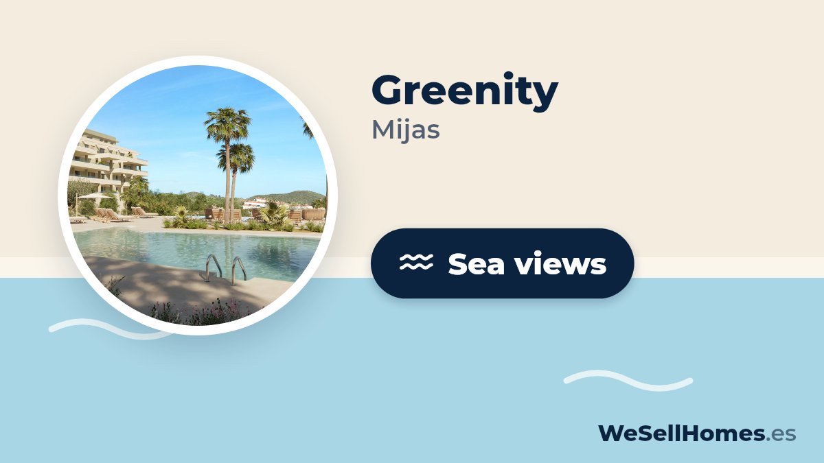 Greenity, Mijas: Sea views