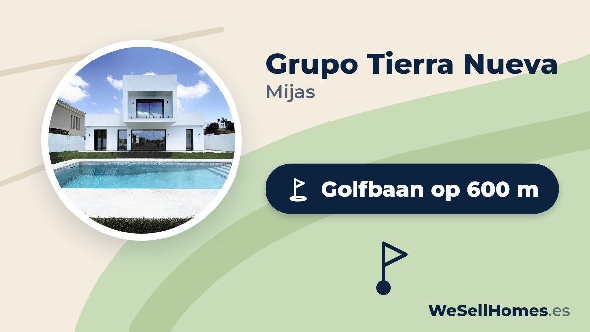Grupo Tierra Nueva, Mijas: Golfbaan op 600 m
